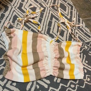 Never worn Aerie XL swim top